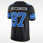Aidan Hutchinson Detroit Lions Men's Nike Dri-FIT NFL Limited Jersey