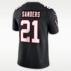 Deion Sanders Atlanta Falcons Retired Men's Nike Dri-FIT NFL Limited Jersey
