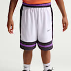 Shorts de básquetbol Nike Dri-FIT para niños talla grande
