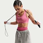 Bra deportivo con almohadillas para mujer Nike Swoosh Medium Support