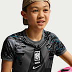 대한민국 2026 스타디움 골키퍼 주니어 나이키 드라이 핏 축구 레플리카 반팔 저지