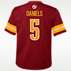 Jayden Daniels Washington Commanders Big Kids' Game Jersey