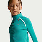 Nike Tempo Dri-FIT Longsleeve-Oberteil mit halbem Reißverschluss für ältere Kinder (Mädchen)