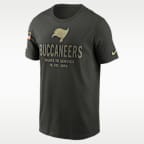 Playera Nike Dri-FIT de la NFL para hombre Tampa Bay Buccaneers Salute to Service Sideline Primary Edge