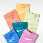 Nike Performance Cushioned Crew Kids' Training Socks (6 Pair)