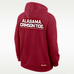 Alabama Sideline Men's Nike Dri-FIT College Full-Zip Hoodie