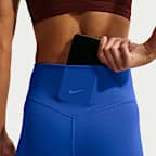Nike Zenvy Women's High-Waisted 7/8 Leggings with No Front Seam