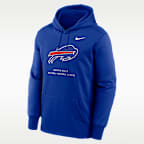Buffalo Bills Men's Nike Therma NFL Pullover Hoodie