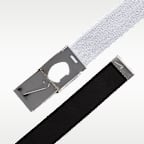 Cinturón de golf de tela elástica reversible para hombre Nike