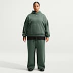 Nike Studio Fleece Medium Weight Women's Oversized Pullover Hoodie (Plus Size)