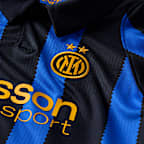 Inter Mailand 2026 Heimstadion dreiteiliges Nike Replika Fußballtrikot-Set (jüngere Kinder)