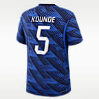 Jules Koundé France National Team 2026 Match Home Men's Nike Dri-FIT ADV Soccer Jersey