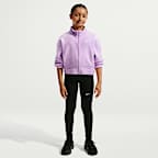 Haut à zip en Fleece Therma-FIT Nike Pro pour pré-ado (fille)
