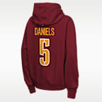 Nike (Washington Commanders Jayden Daniels) Big Kids' Name & Number Hoodie