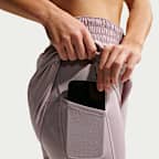 Nike One Women's Dri-FIT High-Waisted 8cm (approx.) 2-in-1 Shorts