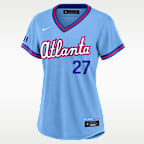 Austin Riley Atlanta Braves City Connect Women's Nike MLB Stadium Jersey
