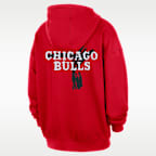 Chicago Bulls Courtside Men's Jordan NBA Club Premium Pullover Hoodie