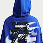 Nike Studio Fleece Women's Cropped Oversized Pullover Hoodie