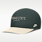 Michigan State Legacy Script Men's Nike Dri-FIT College Adjustable Hat