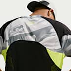 Haut de running à manches courtes imprimé Nike Dri-FIT pour homme