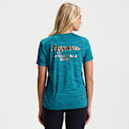 Jacksonville Jaguars Rivalries Collection Sideline Velocity Women's Nike Dri-FIT NFL T-Shirt