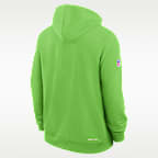 Seattle Seahawks Sideline Standard Issue Men's Nike Dri-FIT NFL Pullover Hoodie