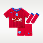 Paris Saint-Germain 2025/26 Stadium Third Baby/Toddler Nike Total 90 Football Replica 3-Piece Kit