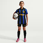 Inter Milan 2026/27 Stadium Home Nike Dri-FIT replicavoetbalshirt voor kids