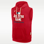 Sudadera sin mangas con gorro sin cierre Nike Dri-FIT MLB para hombre 2026 All-Star Game Authentic Collection