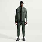 Chamarra Windrunner de tejido Fleece de cierre completo para hombre Nike Tech