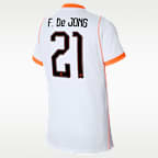 Frenkie de Jong Netherlands National Team 2026 Stadium Away Big Kids' Nike Dri-FIT Soccer Jersey