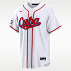 Jersey Nike Stadium para hombre Cuba National Baseball Team 2026 World Baseball Classic
