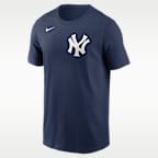 New York Yankees Fuse Wordmark Men's Nike MLB T-Shirt