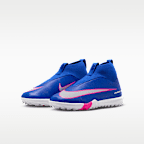 Buty piłkarskie typu high top dla małych/dużych dzieci TF Nike Jr. Mercurial Superfly 10 Academy