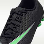 Tacos de futbol para terrenos múltiples de corte low para niños de preescolar Nike Jr. Mercurial Vapor 17 Club