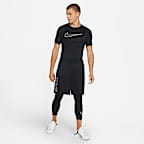 Playera de manga corta de corte ajustado para hombre Nike Pro Dri-FIT