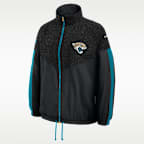 Jacksonville Jaguars Rivalries Collection Women's Nike NFL Oversized Full-Zip Jacket