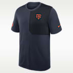 Chicago Bears Sideline Coach Men's Nike Dri-FIT NFL Top