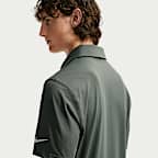 Polo de golf de manga Dri-FIT con logotipo para hombre Nike Velocity