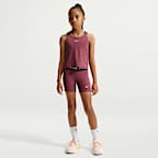 Camiseta de tirantes Dri-FIT para niñas talla grande Nike Pro