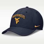 West Virginia On-Field Rise Swoosh Men's Nike Dri-FIT College Hat
