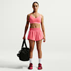 Short doublé à taille mi-basse 8 cm Dri-FIT Nike One pour femme