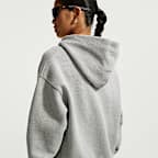 Nike Studio Fleece Medium Weight Women's Oversized Full-Zip Hoodie