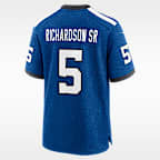 Anthony Richardson Sr. Indianapolis Colts Men's Nike NFL Game Jersey