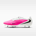 Chaussure de foot à crampons pour terrain gras Nike Phantom 6 Low Academy