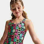 Costume intero U-Back Nike Swim – Ragazza