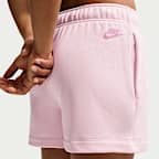 Shorts de tiro medio para mujer Nike Sportswear Club Fleece