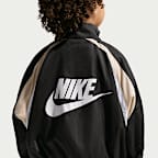 Chamarra sin gorro infantil con bloques de color Nike