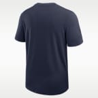 West Virginia Sideline Coach Men's Nike Dri-FIT College Top