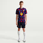 F.C. Barcelona Home Men's Nike Dri-FIT Football Pre-Match Top